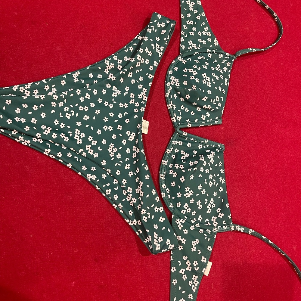 Cute swimsuit two piece